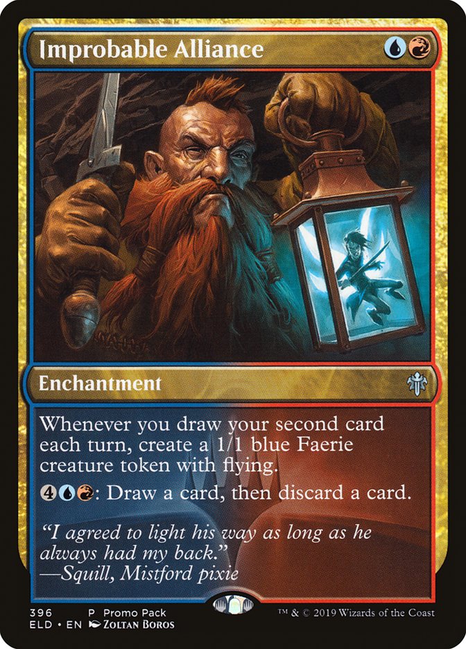 Improbable Alliance (Promo Pack) [Throne of Eldraine Promos] Magic: The Gathering
