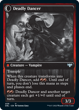 Alluring Suitor // Deadly Dancer [Innistrad: Double Feature] Magic: The Gathering