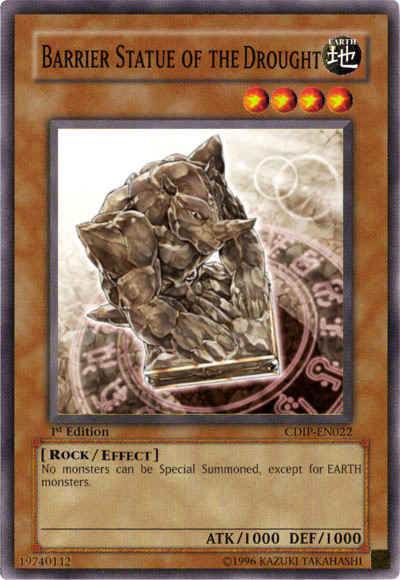 Barrier Statue of the Drought [CDIP-EN022] Common Yu-Gi-Oh!