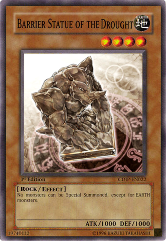 Barrier Statue of the Drought [CDIP-EN022] Common Yu-Gi-Oh!