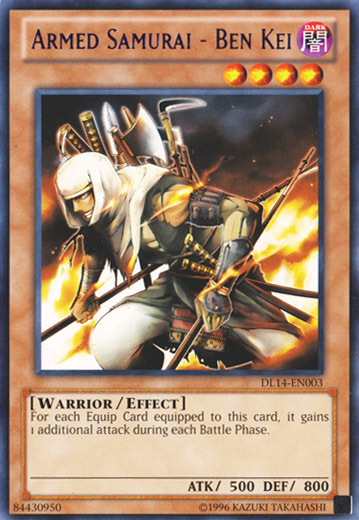 Armed Samurai - Ben Kei (Purple) [DL14-EN003] Rare Yu-Gi-Oh!