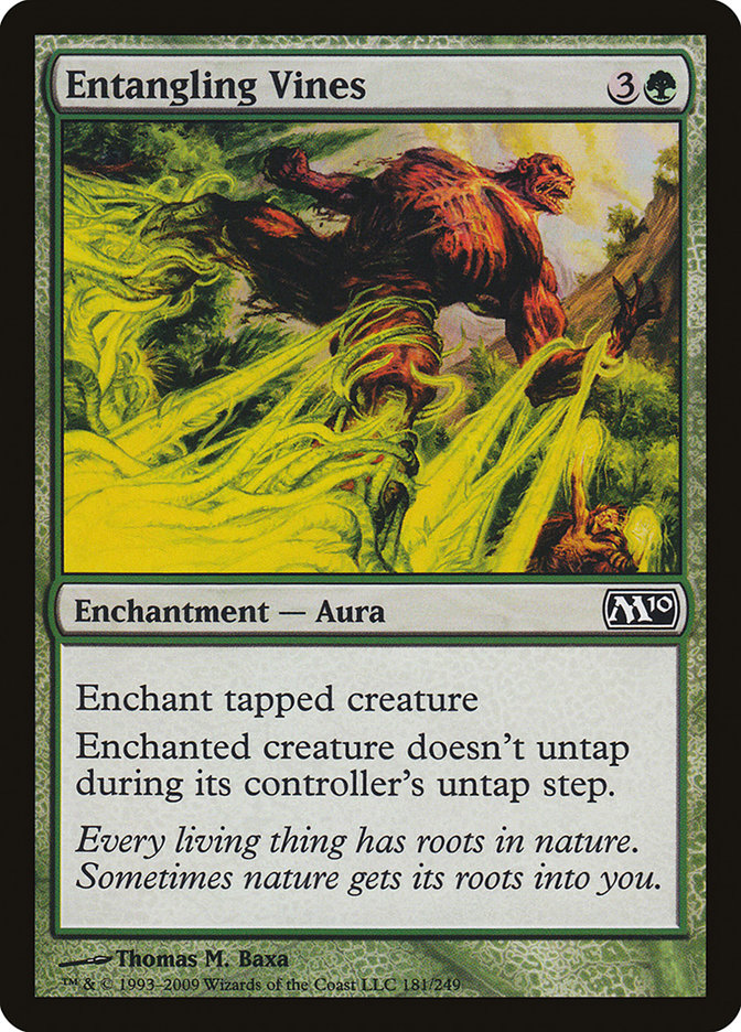 Entangling Vines [Magic 2010] Magic: The Gathering