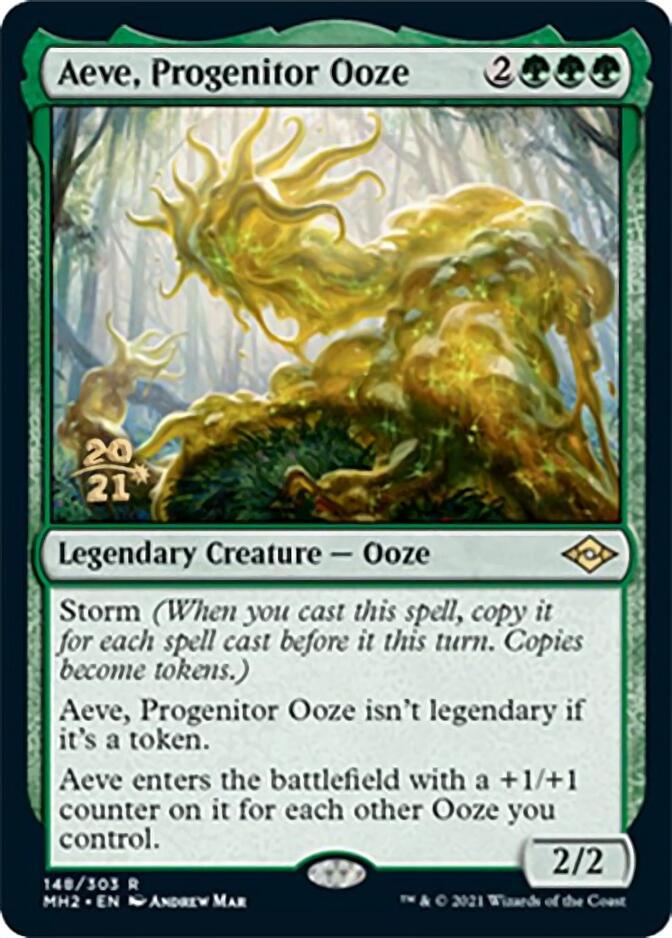 Aeve, Progenitor Ooze [Modern Horizons 2 Prerelease Promos] Magic: The Gathering