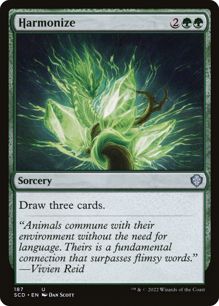 Harmonize [Starter Commander Decks] Magic: The Gathering