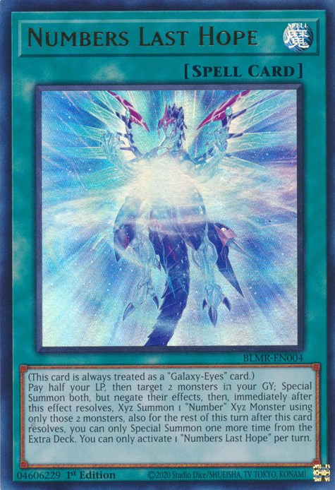 Numbers Last Hope [BLMR-EN004] Ultra Rare Yu-Gi-Oh!