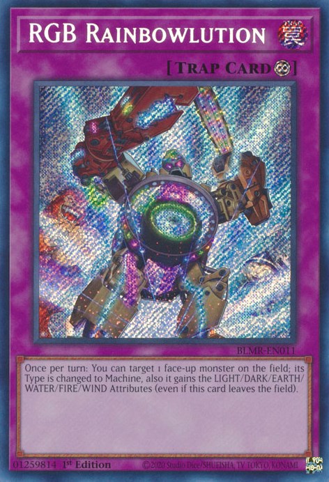 RGB Rainbowlution [BLMR-EN011] Secret Rare Yu-Gi-Oh!