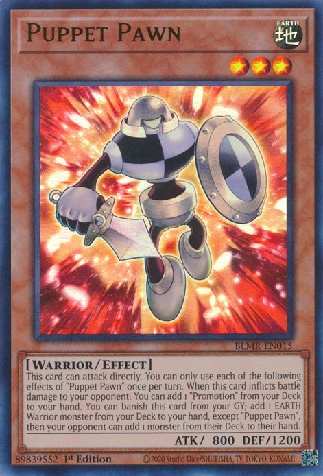 Puppet Pawn [BLMR-EN015] Ultra Rare Yu-Gi-Oh!