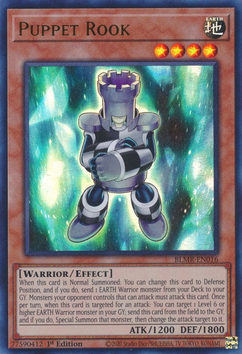 Puppet Rook [BLMR-EN016] Ultra Rare Yu-Gi-Oh!