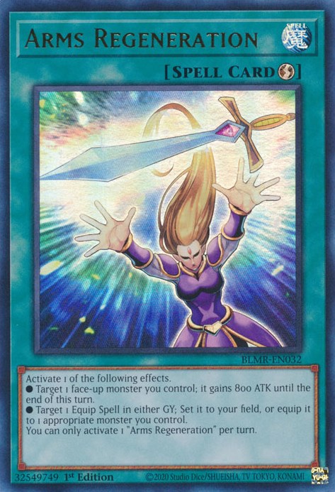 Arms Regeneration [BLMR-EN032] Ultra Rare Yu-Gi-Oh!
