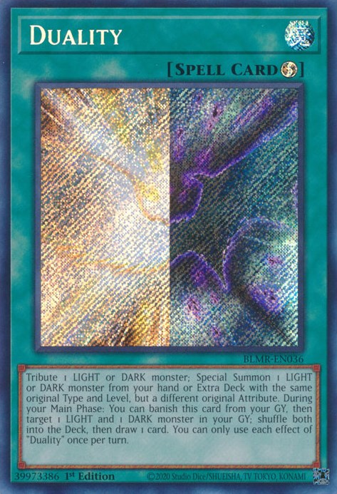 Duality [BLMR-EN036] Secret Rare Yu-Gi-Oh!
