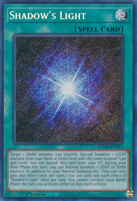 Shadow's Light [BLMR-EN037] Secret Rare Yu-Gi-Oh!
