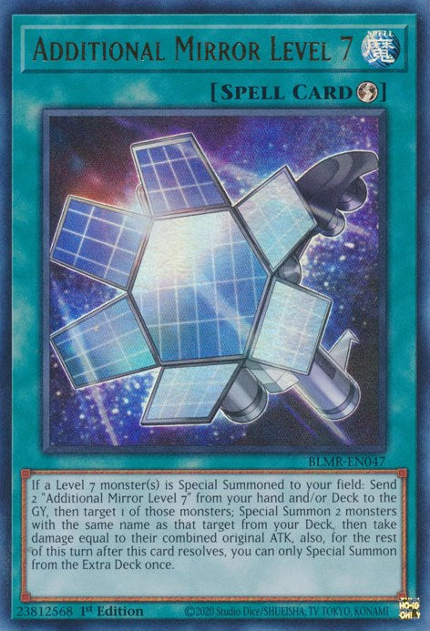 Additional Mirror Level 7 [BLMR-EN047] Ultra Rare Yu-Gi-Oh!