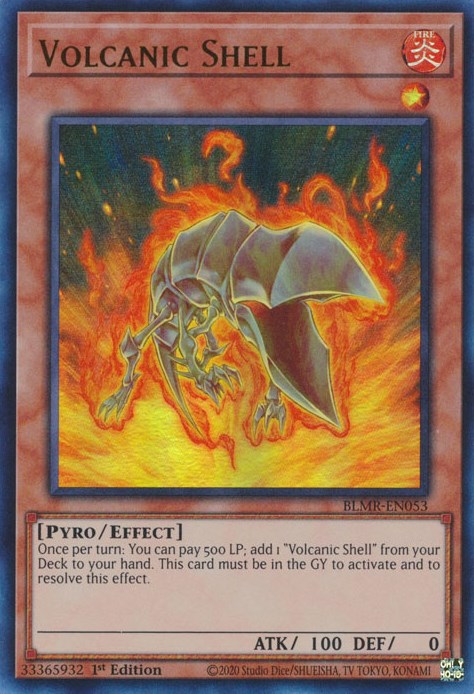 Volcanic Shell [BLMR-EN053] Ultra Rare Yu-Gi-Oh!