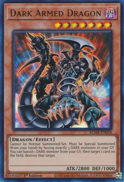 Dark Armed Dragon [BLMR-EN054] Ultra Rare Yu-Gi-Oh!