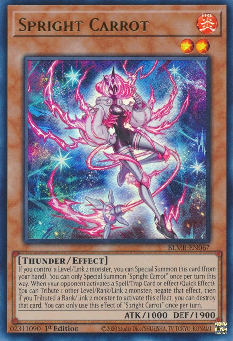 Spright Carrot [BLMR-EN067] Ultra Rare Yu-Gi-Oh!