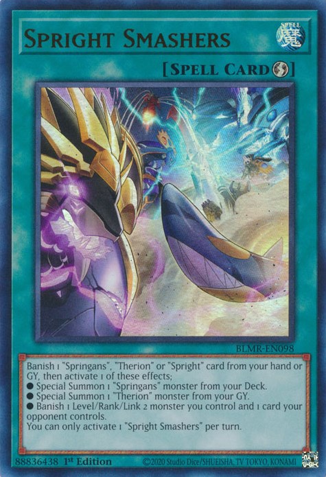 Spright Smashers [BLMR-EN098] Ultra Rare Yu-Gi-Oh!