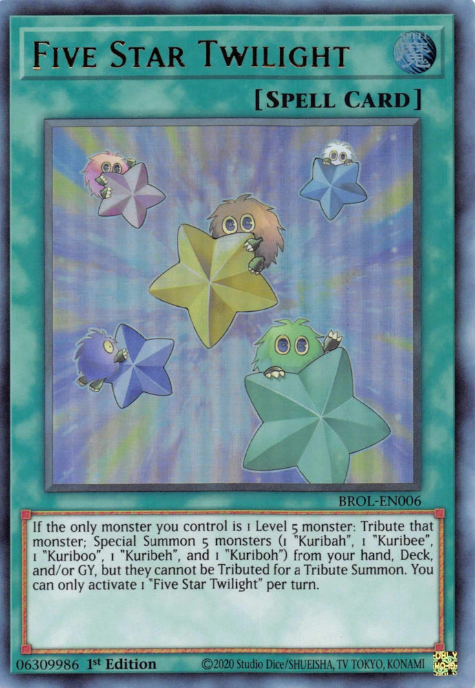Five Star Twilight [BROL-EN006] Ultra Rare Yu-Gi-Oh!