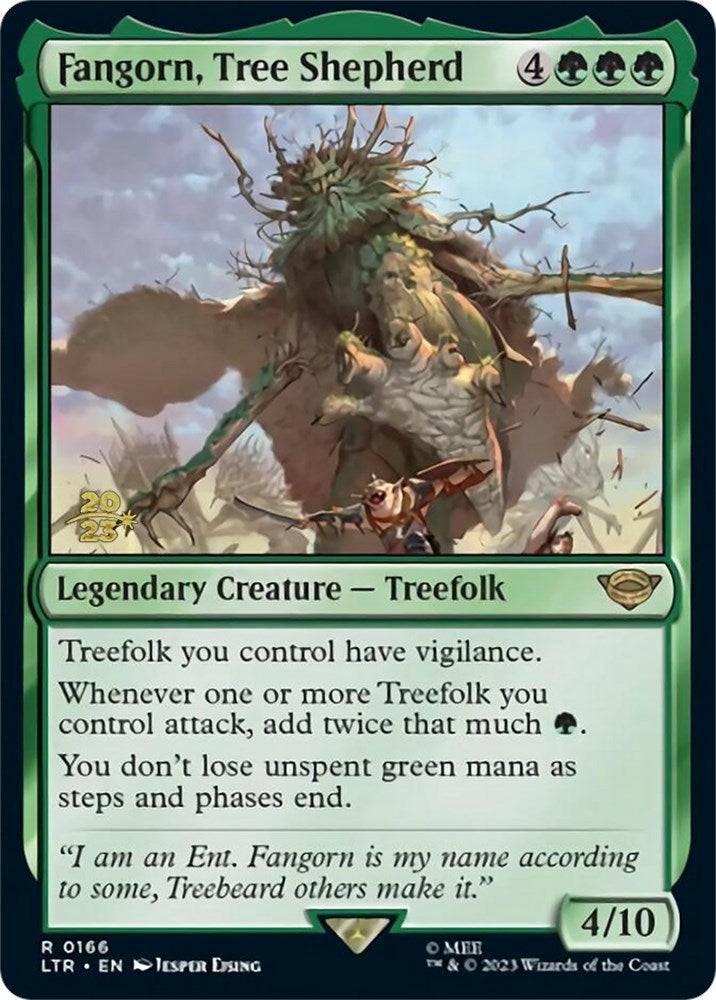 Fangorn, Tree Shepherd [The Lord of the Rings: Tales of Middle-Earth Prerelease Promos] Magic: The Gathering