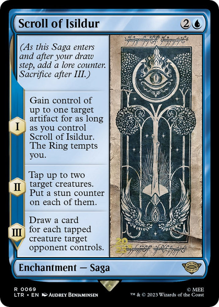 Scroll of Isildur [The Lord of the Rings: Tales of Middle-Earth Prerelease Promos] Magic: The Gathering