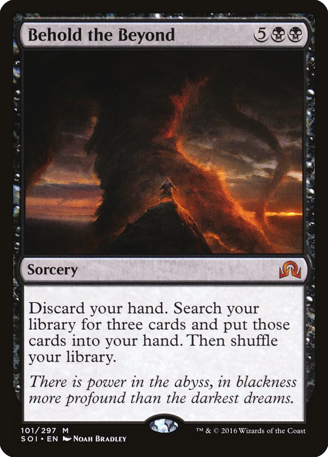Behold the Beyond [Shadows over Innistrad] Magic: The Gathering