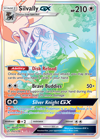 Silvally GX (262/236) [Sun & Moon: Cosmic Eclipse] Pokémon