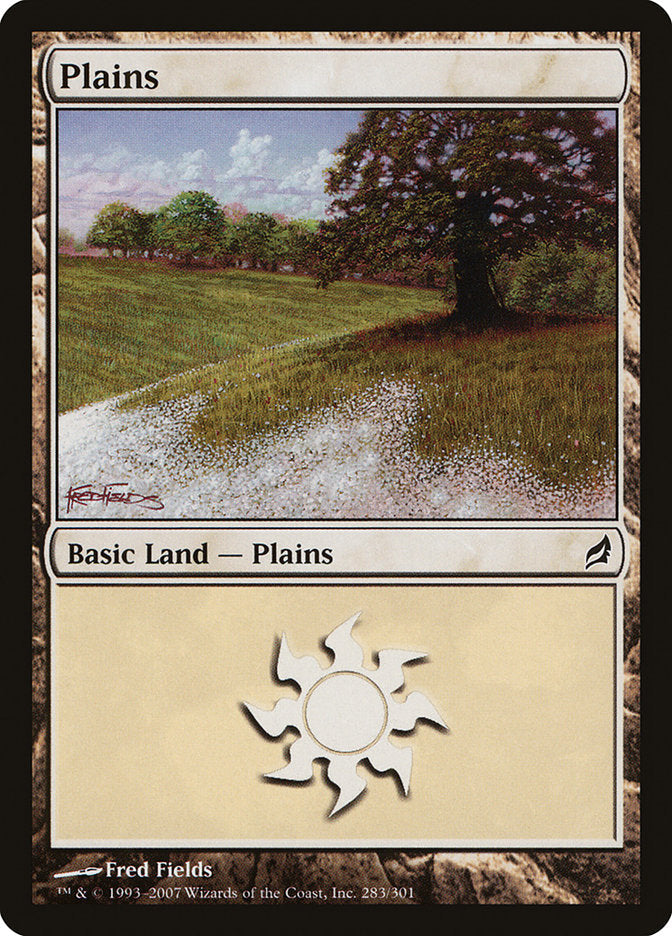 Plains (283) [Lorwyn] Magic: The Gathering