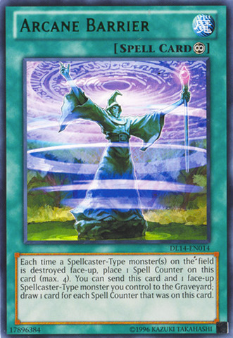 Arcane Barrier (Green) [DL14-EN014] Rare Yu-Gi-Oh!