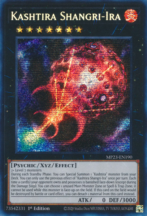 Kashtira Shangri-Ira [MP23-EN190] Prismatic Secret Rare Yu-Gi-Oh!