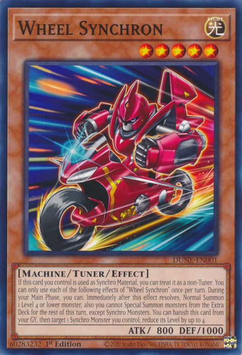 Wheel Synchron [DUNE-EN001] Common Yu-Gi-Oh!