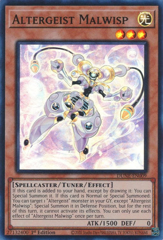 Altergeist Malwisp [DUNE-EN009] Super Rare Yu-Gi-Oh!
