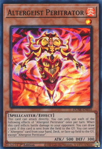 Altergeist Peritrator [DUNE-EN010] Super Rare Yu-Gi-Oh!