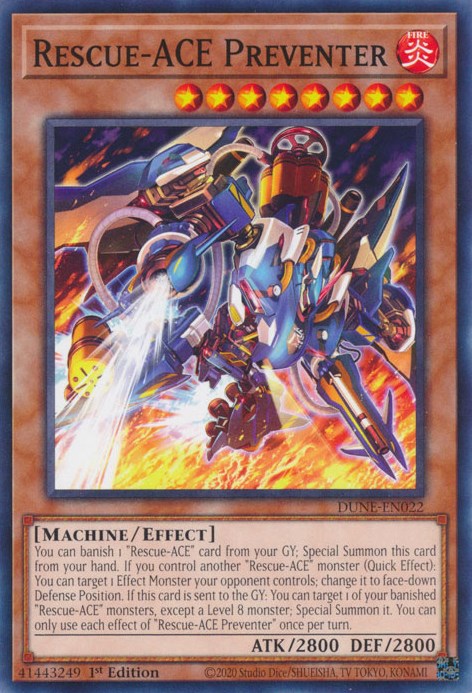 Rescue-ACE Preventer [DUNE-EN022] Common Yu-Gi-Oh!