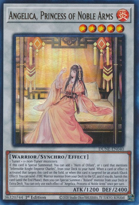 Angelica, Princess of Noble Arms [DUNE-EN040] Ultra Rare Yu-Gi-Oh!