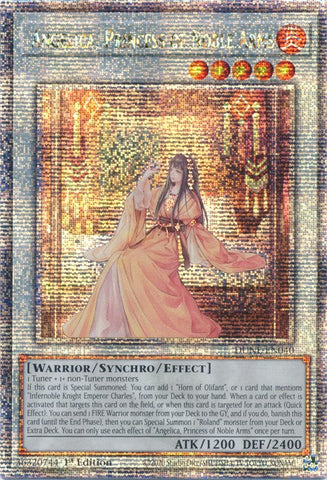 Angelica, Princess of Noble Arms [DUNE-EN040] Quarter Century Secret Rare Yu-Gi-Oh!