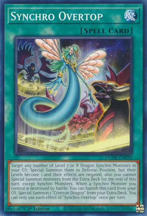 Synchro Overtop [DUNE-EN050] Common Yu-Gi-Oh!