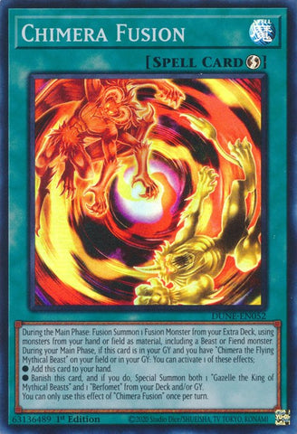 Chimera Fusion [DUNE-EN052] Super Rare Yu-Gi-Oh!
