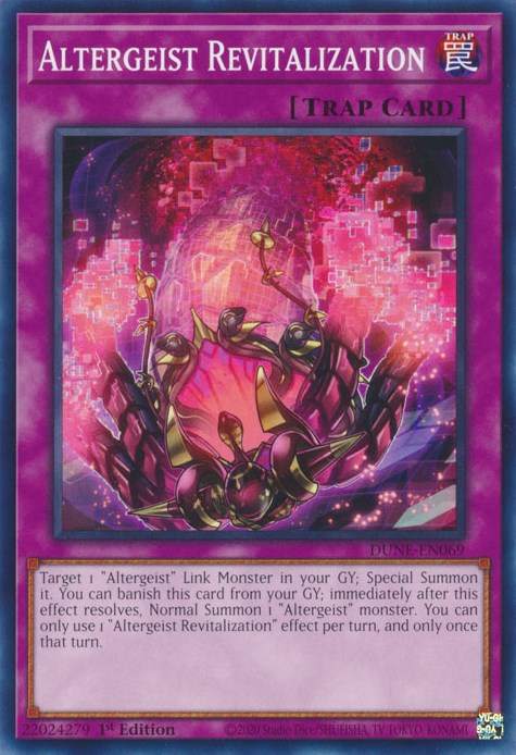 Altergeist Revitalization [DUNE-EN069] Common Yu-Gi-Oh!