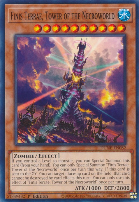 Finis Terrae, Tower of the Necroworld [DUNE-EN082] Common Yu-Gi-Oh!