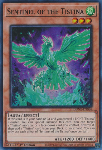 Sentinel of the Tistina [DUNE-EN086] Super Rare Yu-Gi-Oh!
