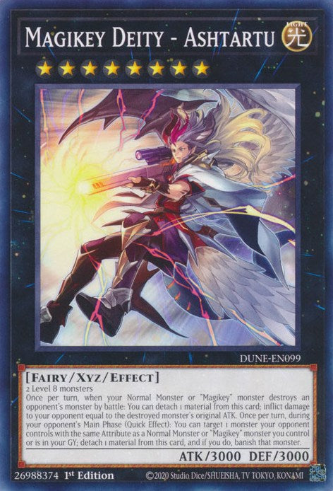 Magikey Deity - Ashtartu [DUNE-EN099] Common Yu-Gi-Oh!