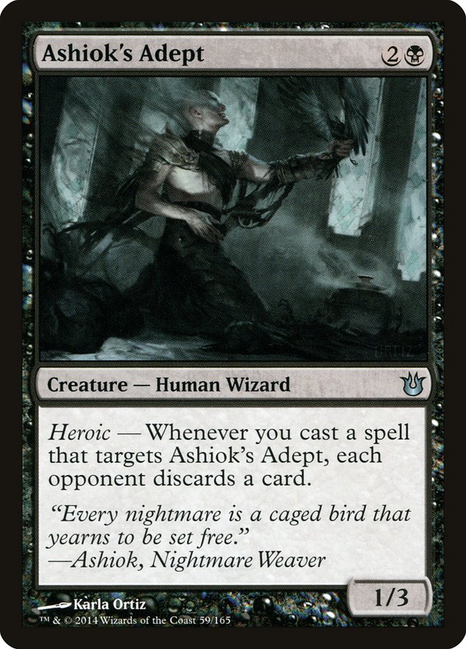 Ashiok's Adept [Born of the Gods] Magic: The Gathering