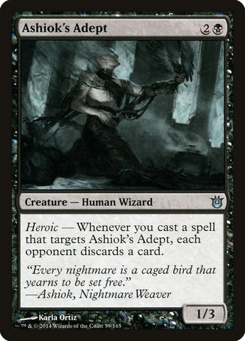 Ashiok's Adept [Born of the Gods] Magic: The Gathering