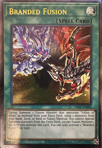 Branded Fusion [OP22-EN002] Ultimate Rare Yu-Gi-Oh!