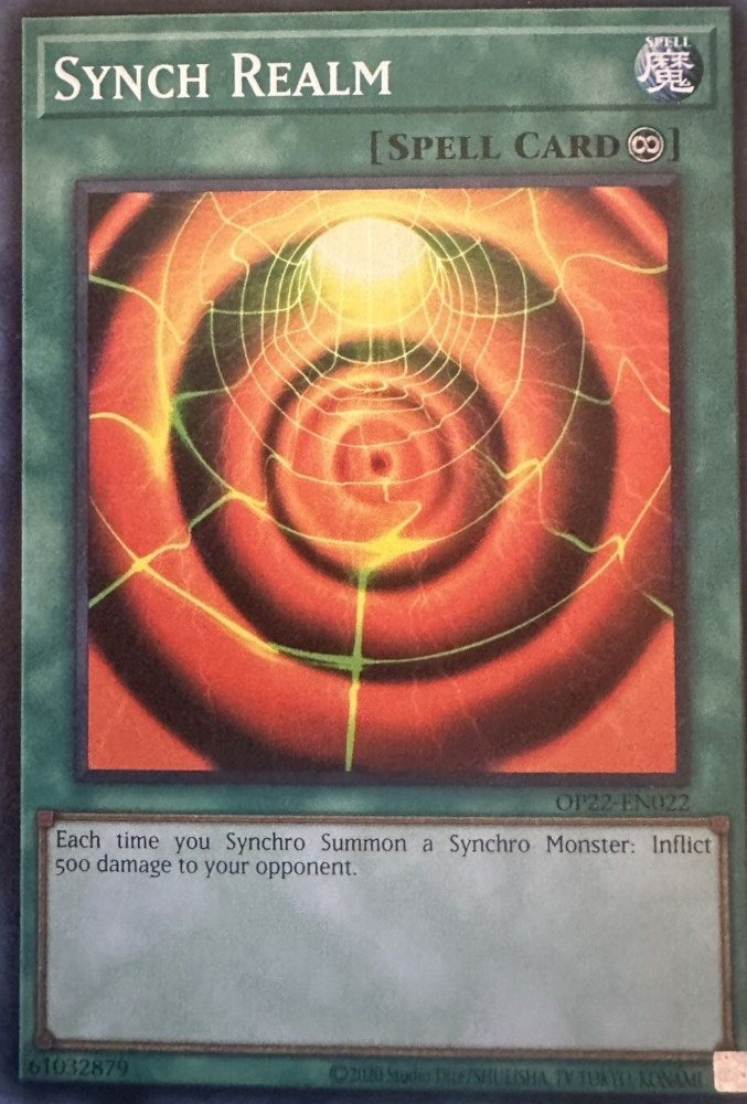 Synch Realm [OP22-EN022] Common Yu-Gi-Oh!