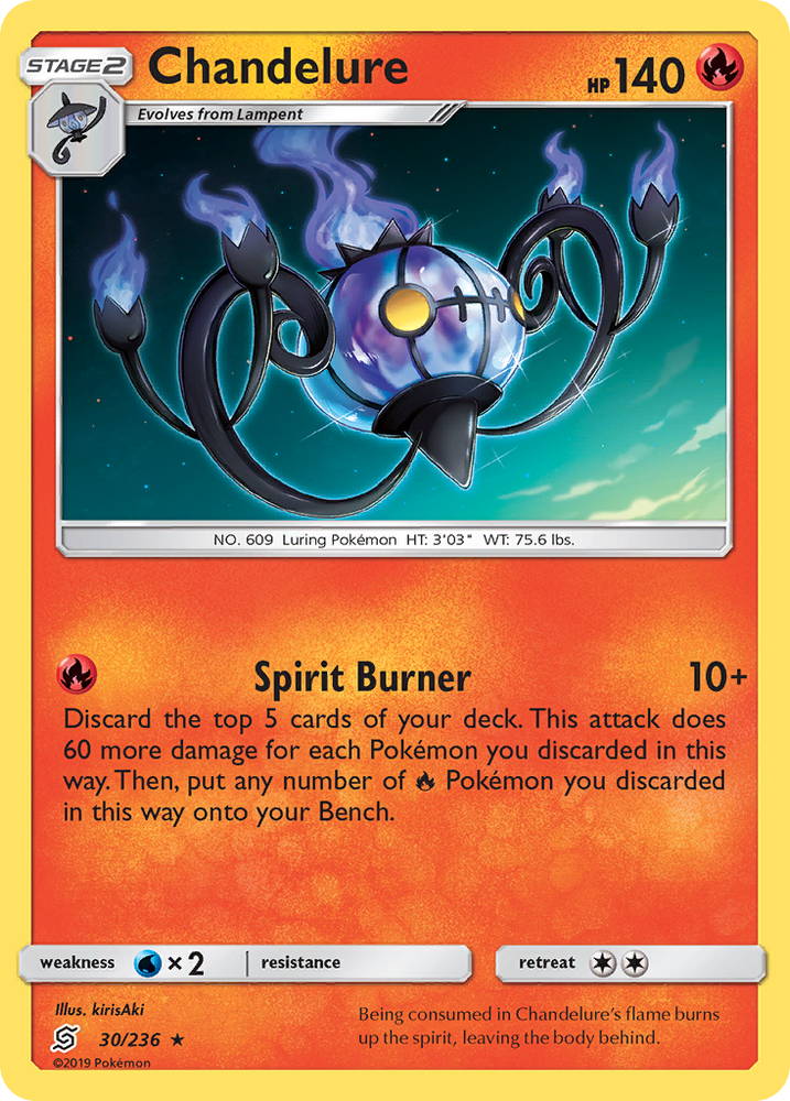 Chandelure (30/236) [Sun & Moon: Unified Minds] Pokémon