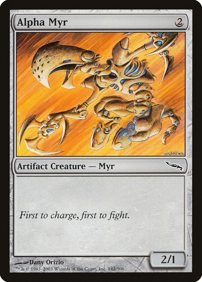 Alpha Myr [Mirrodin] Magic: The Gathering