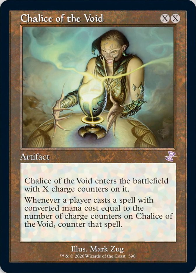 Chalice of the Void (Timeshifted) [Time Spiral Remastered] Magic: The Gathering