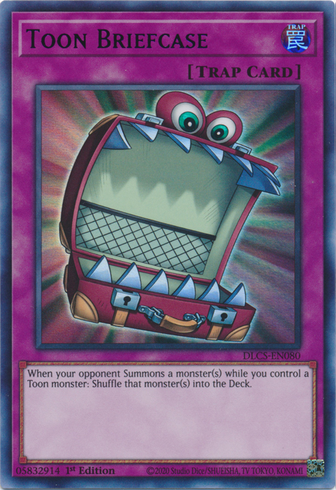 Toon Briefcase (Purple) [DLCS-EN080] Ultra Rare Yu-Gi-Oh!