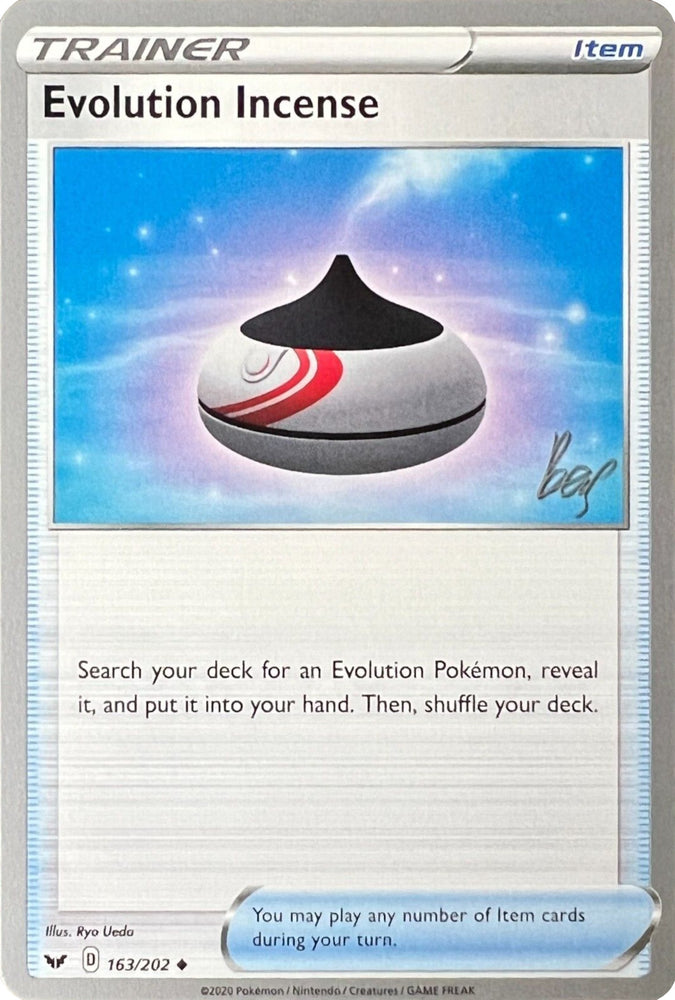 Evolution Incense (163/202) (Cheryl Again - Sebastian Lashmet) [World Championships 2022] Pokémon