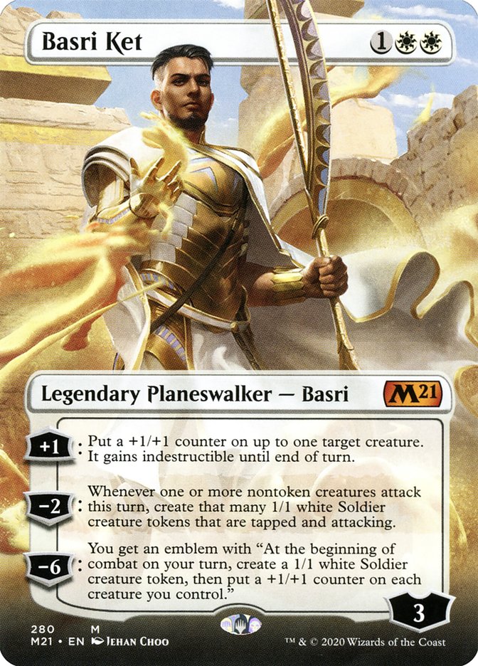 Basri Ket (Borderless) [Core Set 2021] Magic: The Gathering